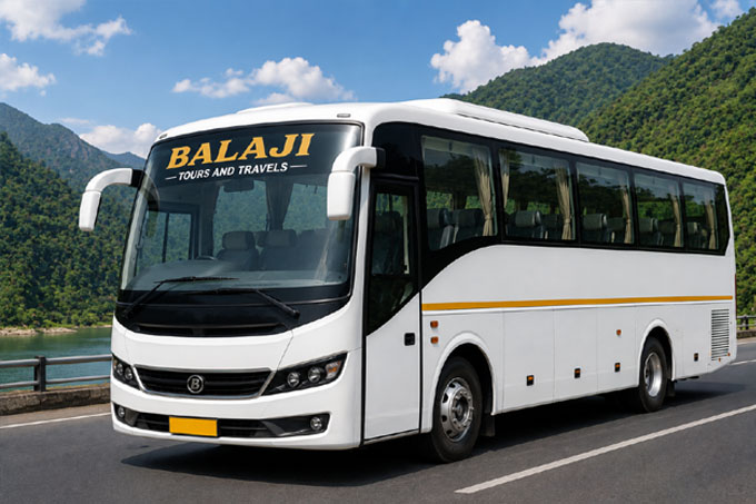 35 seater AC coach bus large groups